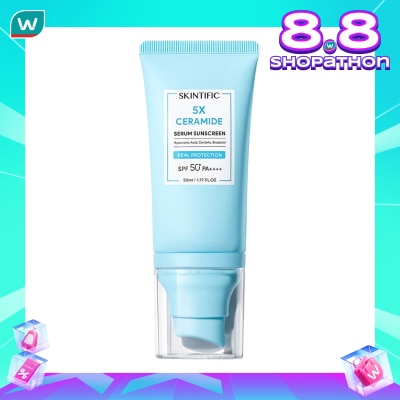SKINTIFIC Skintific 5X Ceramide Serum Sunscreen SPF50 PA++++ 50g