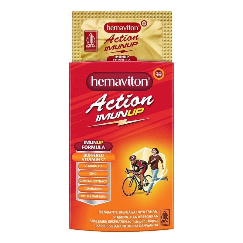 Action ImunUp Multivitamin Kapsul 5'S (Strip)