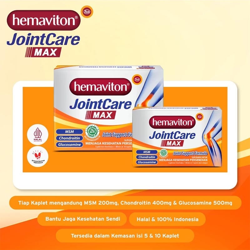 JointCare MAX Suplemen Sendi Kaplet 10'S (Box)