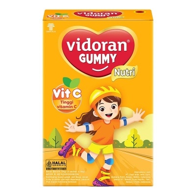 VIDORAN - Gummy Vit C Rasa Jeruk 54g