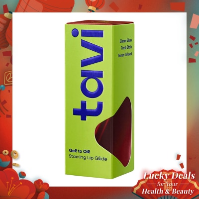 TAVI Tavi Gel to Oil Staining Lip Glide Hibiscus 4g