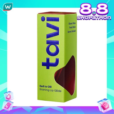 TAVI Tavi Gel to Oil Staining Lip Glide Hibiscus 4g