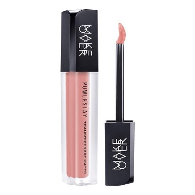 MAKE OVER Make Over Powerstay Transferproof Matte Lip Cream P14 Peaches And Cream 4.5g