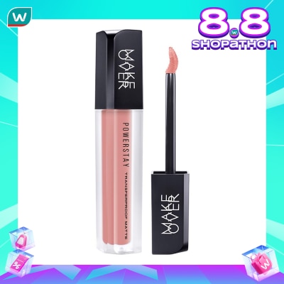 MAKE OVER Make Over Powerstay Transferproof Matte Lip Cream P14 Peaches And Cream 4.5g