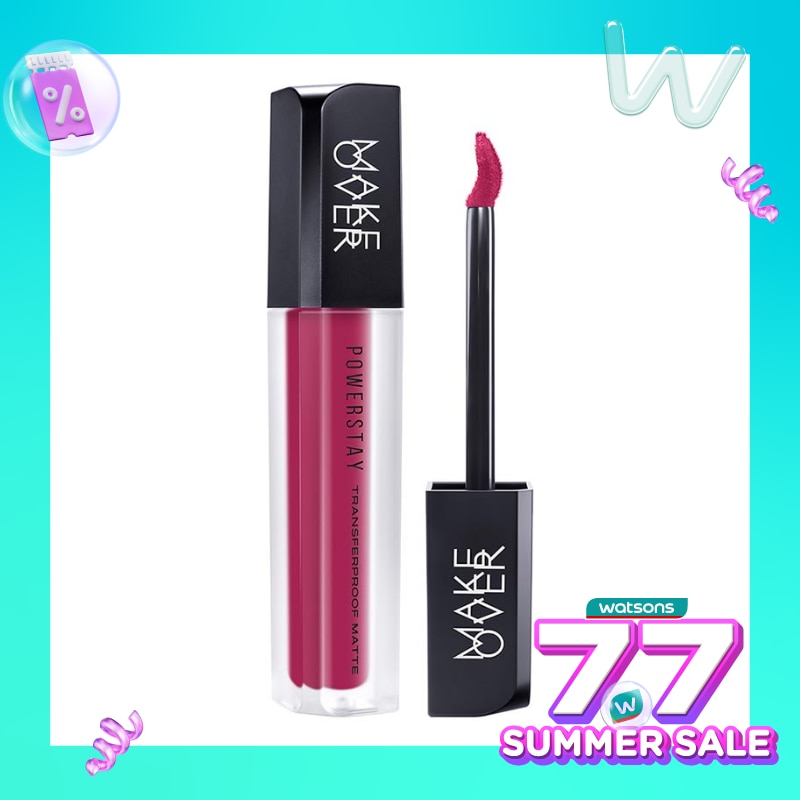 Make Over Powerstay Transferproof Matte Lip Cream P18 Make Over Pink 4.5g