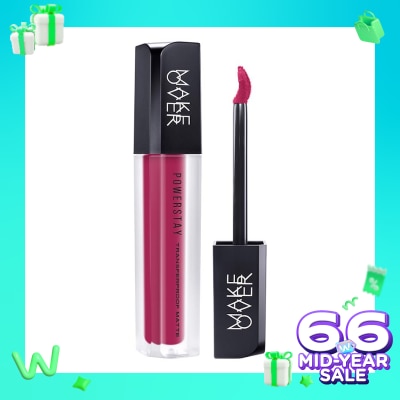 MAKE OVER Make Over Powerstay Transferproof Matte Lip Cream P18 Make Over Pink 4.5g