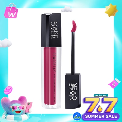 MAKE OVER - Make Over Powerstay Transferproof Matte Lip Cream P18 Make Over Pink 4.5g