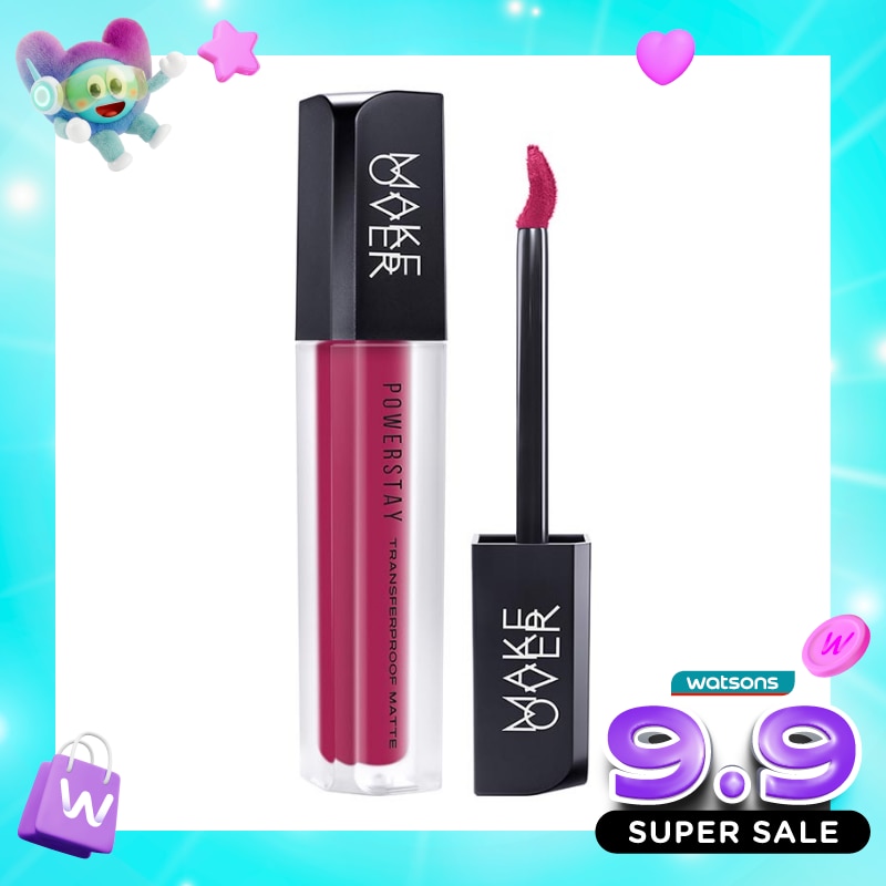 Make Over Powerstay Transferproof Matte Lip Cream P18 Make Over Pink 4.5g image