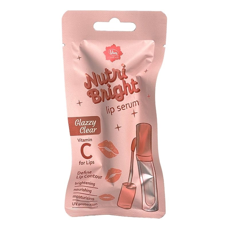 Nutri Bright Lip Serum Glazzy Clear 2.5ml
