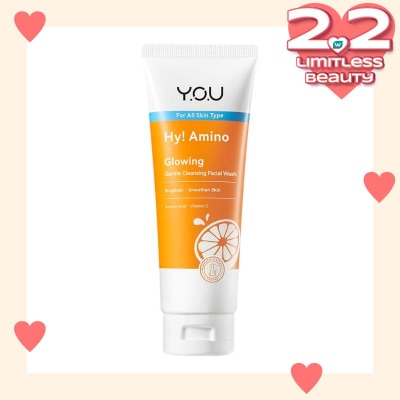 YOU YOU Hy! Amino Glowing Gentle Cleansing Facial Wash 100g