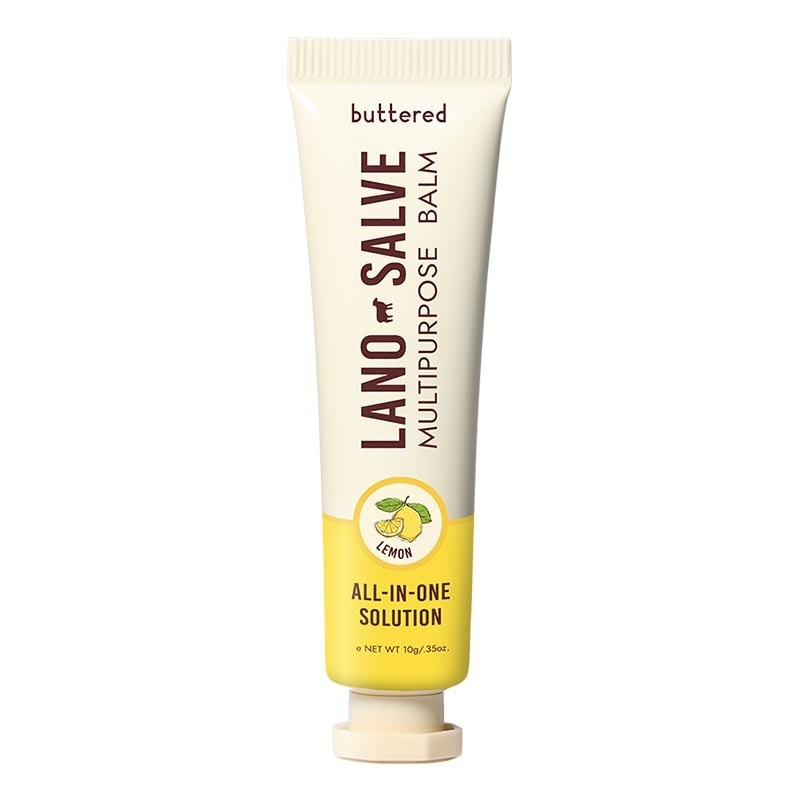 Buttered Lanosalve Multipurpose Balm Lemon 10g