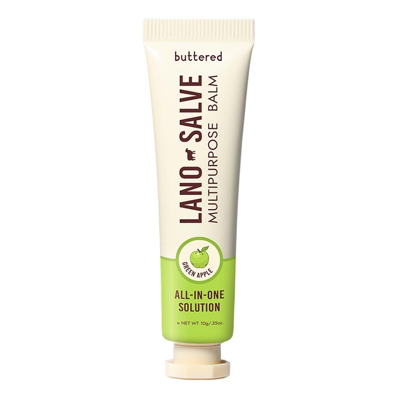 Buttered Lanosalve Multipurpose Balm Green Apple 10g