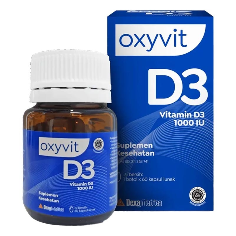 Oxyvit D3 1000IU 60'S