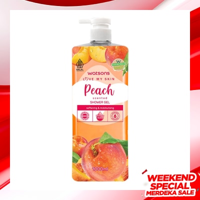 WATSONS Watsons Peach Scented Shower Gel 1000ml