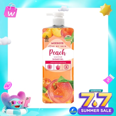 WATSONS - Peach Scented Shower Gel 1000ml