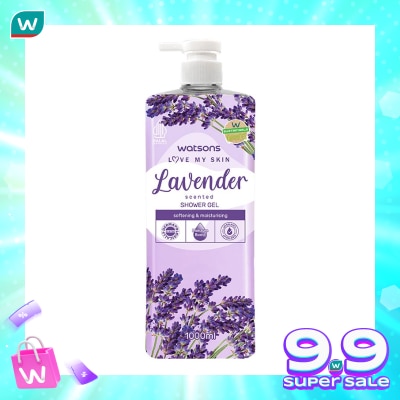 WATSONS Watsons Lavender Scented Shower Gel 1000ml