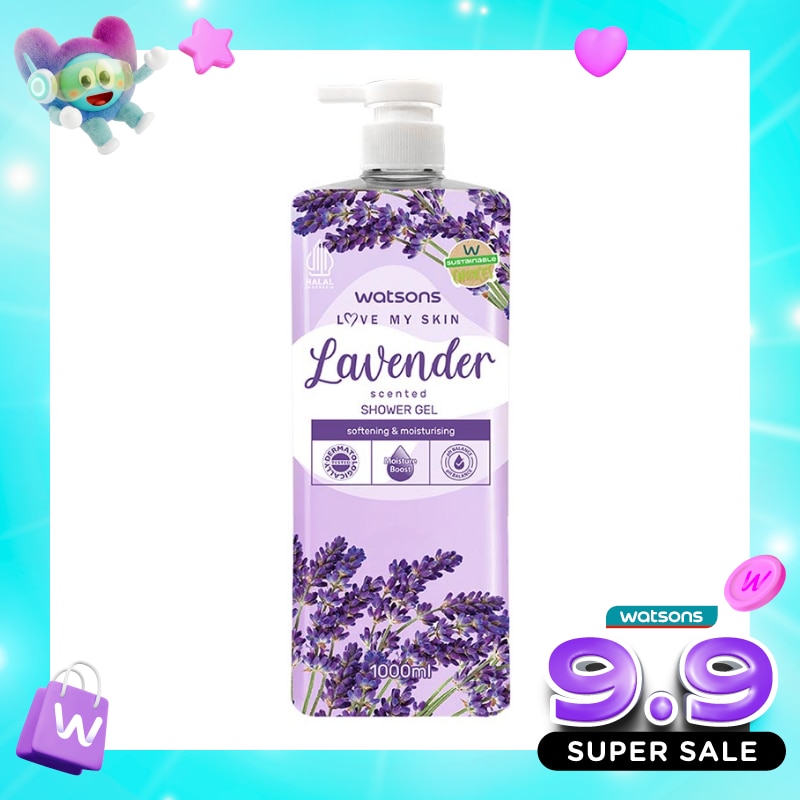 Lavender Scented Shower Gel 1000ml image