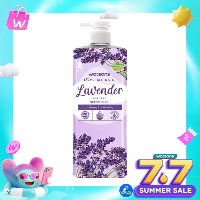 WATSONS - Lavender Scented Shower Gel 1000ml