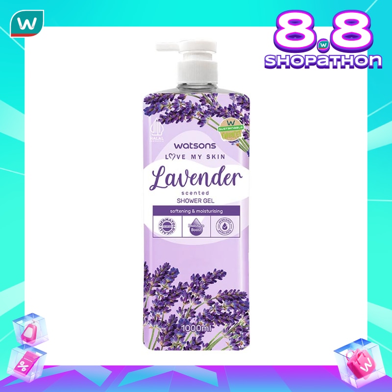 Watsons Lavender Scented Shower Gel 1000ml