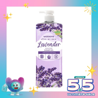 WATSONS - Lavender Scented Shower Gel 1000ml
