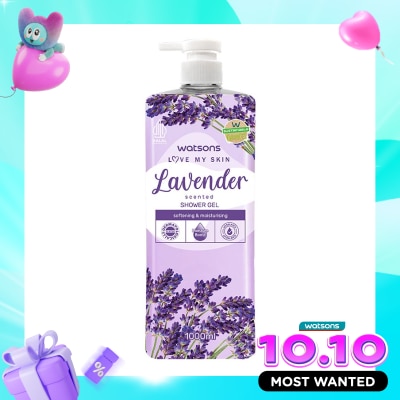 WATSONS Lavender Scented Shower Gel 1000ml image