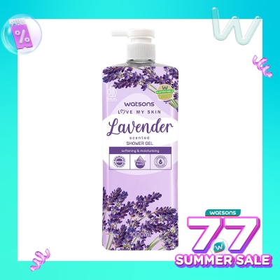 WATSONS Watsons Lavender Scented Shower Gel 1000ml