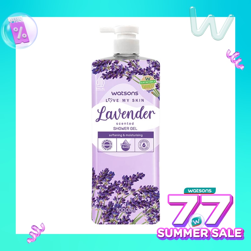 Watsons Lavender Scented Shower Gel 1000ml