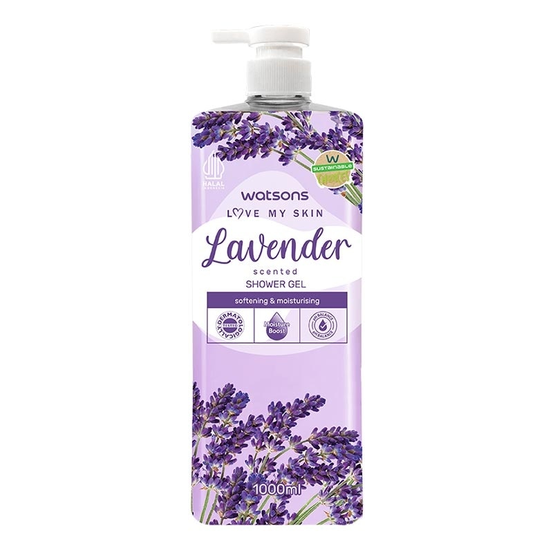 Watsons Lavender Scented Shower Gel 1000ml