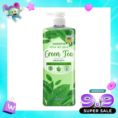 WATSONS COLLECTION - Watsons Green Tea Scented Cream Bath 1000ml image