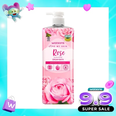 WATSONS COLLECTION - Rose Scented Cream Bath 1000ml image