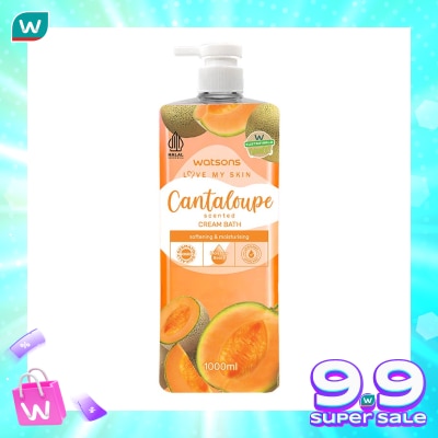 WATSONS Watsons Cantaloupe Scented Cream Bath 1000ml