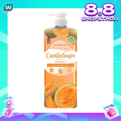 WATSONS Watsons Cantaloupe Scented Cream Bath 1000ml