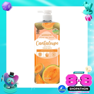 WATSONS COLLECTION - Watsons Cantaloupe Scented Cream Bath 1000ml image