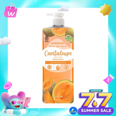 WATSONS - Watsons Cantaloupe Scented Cream Bath 1000ml