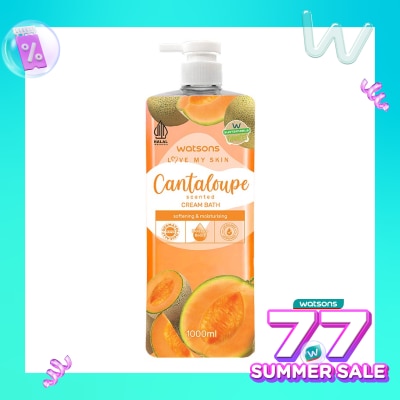 WATSONS Watsons Cantaloupe Scented Cream Bath 1000ml
