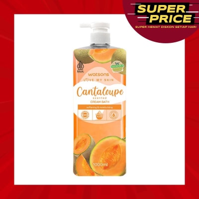 WATSONS Watsons Cantaloupe Scented Cream Bath 1000ml