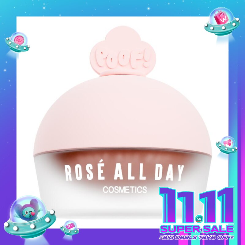 Rose All Day Poof! Blurring Pot Mellow Dusk