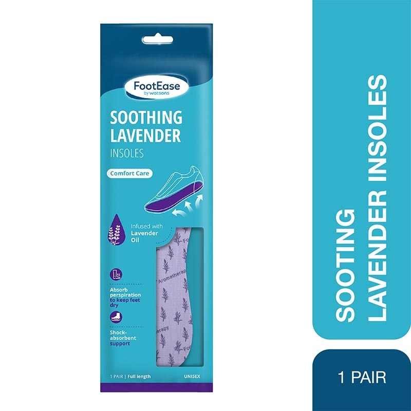 Footease by Watsons Soothing Lavender Insoles 1 Pair