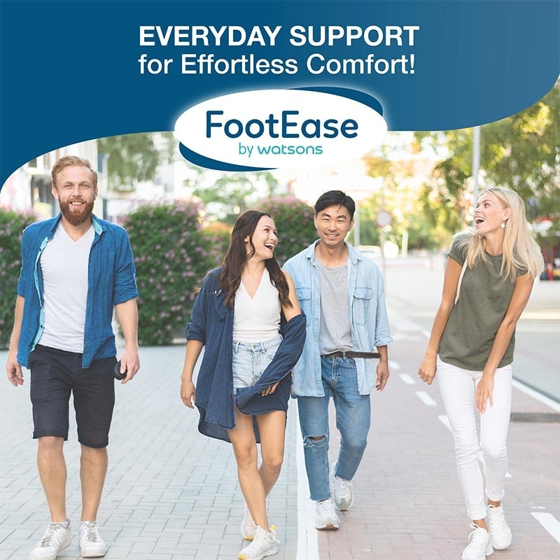 Footease by Watsons Air-Thru Cushioned Insoles 1 Pair