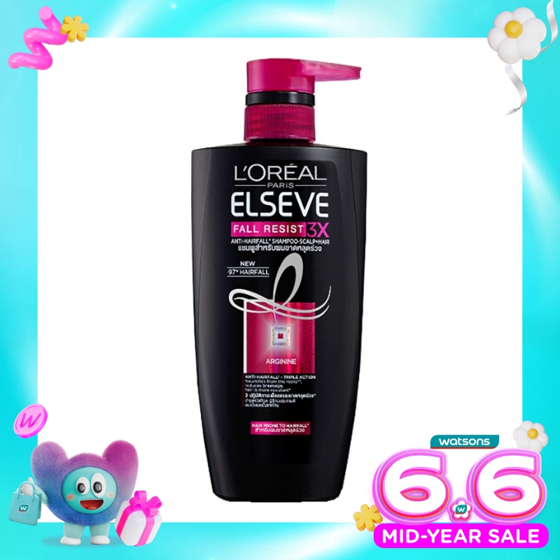 L'Oreal Elseve Fall Resist 3X Shampoo 410ml