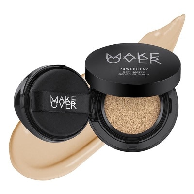 MAKE OVER Make Over Powerstay Demi Matte Cover Cushion W20 Creme Ivory 15g