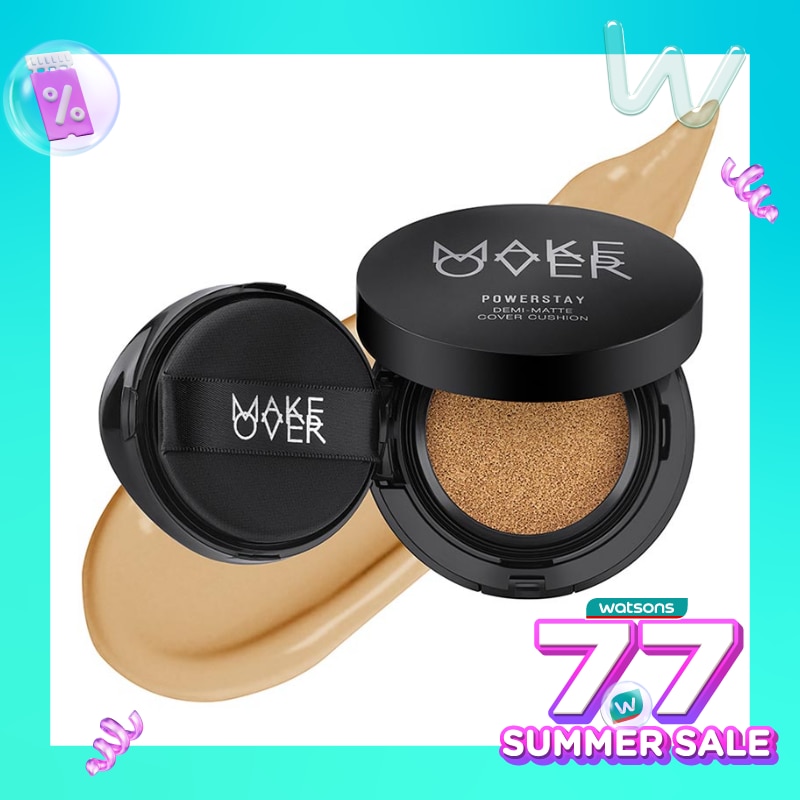 Make Over Powerstay Demi Matte Cover Cushion W40 Creme Sand 15g