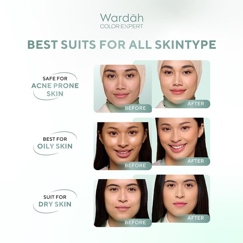 Wardah Colorfit 5D Blur Cloud Cushion 22N Light Ivory