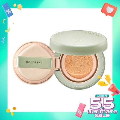 WARDAH Wardah Colorfit 5D Blur Cloud Cushion 23W Warm Ivory