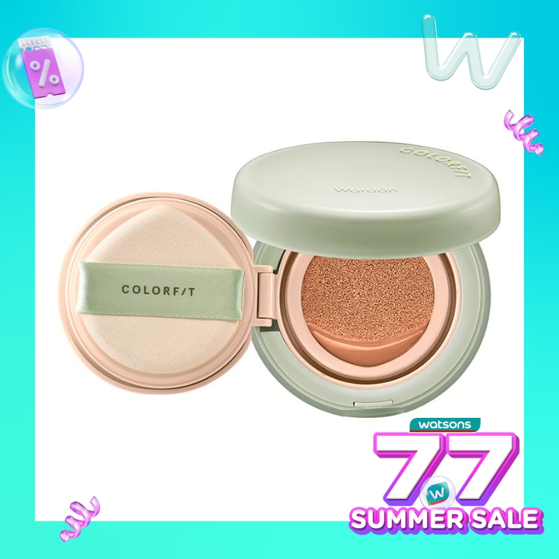 Wardah Colorfit 5D Blur Cloud Cushion 42N Neutral Sand