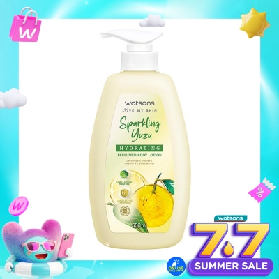 WATSONS COLLECTION - Watsons Sparkling Yuzu Hydrating Perfume Body Lotion 550ml