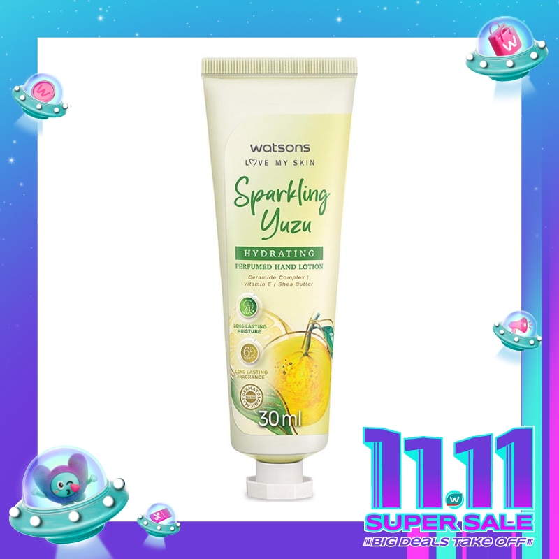 Watsons Sparkling Yuzu Hydrating Perfumed Hand Lotion 30ml