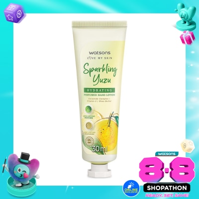 WATSONS - Watsons Sparkling Yuzu Hydrating Perfumed Hand Lotion 30ml image