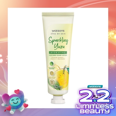 WATSONS Watsons Sparkling Yuzu Hydrating Perfumed Hand Lotion 30ml