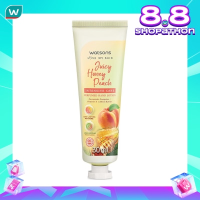 WATSONS Watsons Juicy Honey Peach Intensive Care Perfurmed Hand Lotion 30ml
